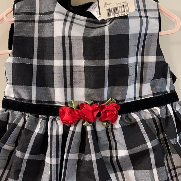 Cute 2 piece dress and shrug set for toddler girls - Picture 3 of 5